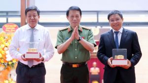 Tổng Bí thư Tô Lâm dự, cắt băng khánh thành Trụ sở Bộ Công an